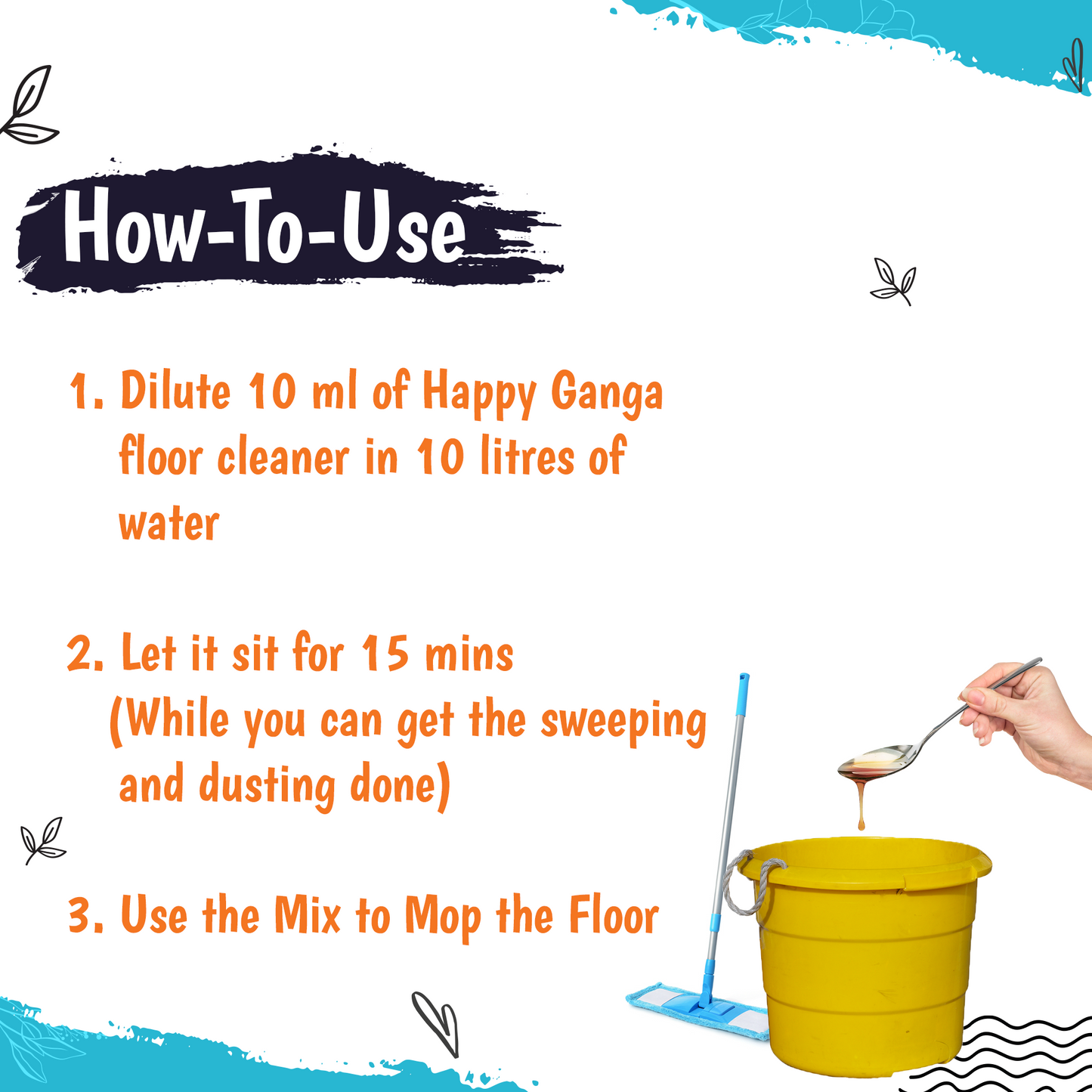 Happy Ganga Floor Cleaner