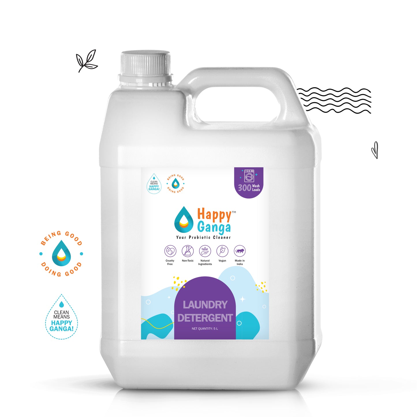 5L - Laundry Detergent - 300 Wash Loads