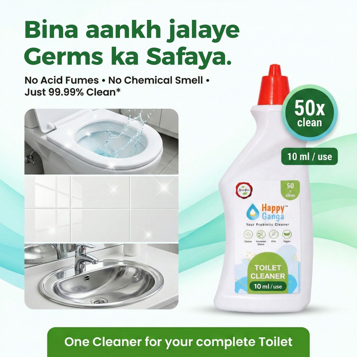 Happy Ganga Toilet Cleaner
