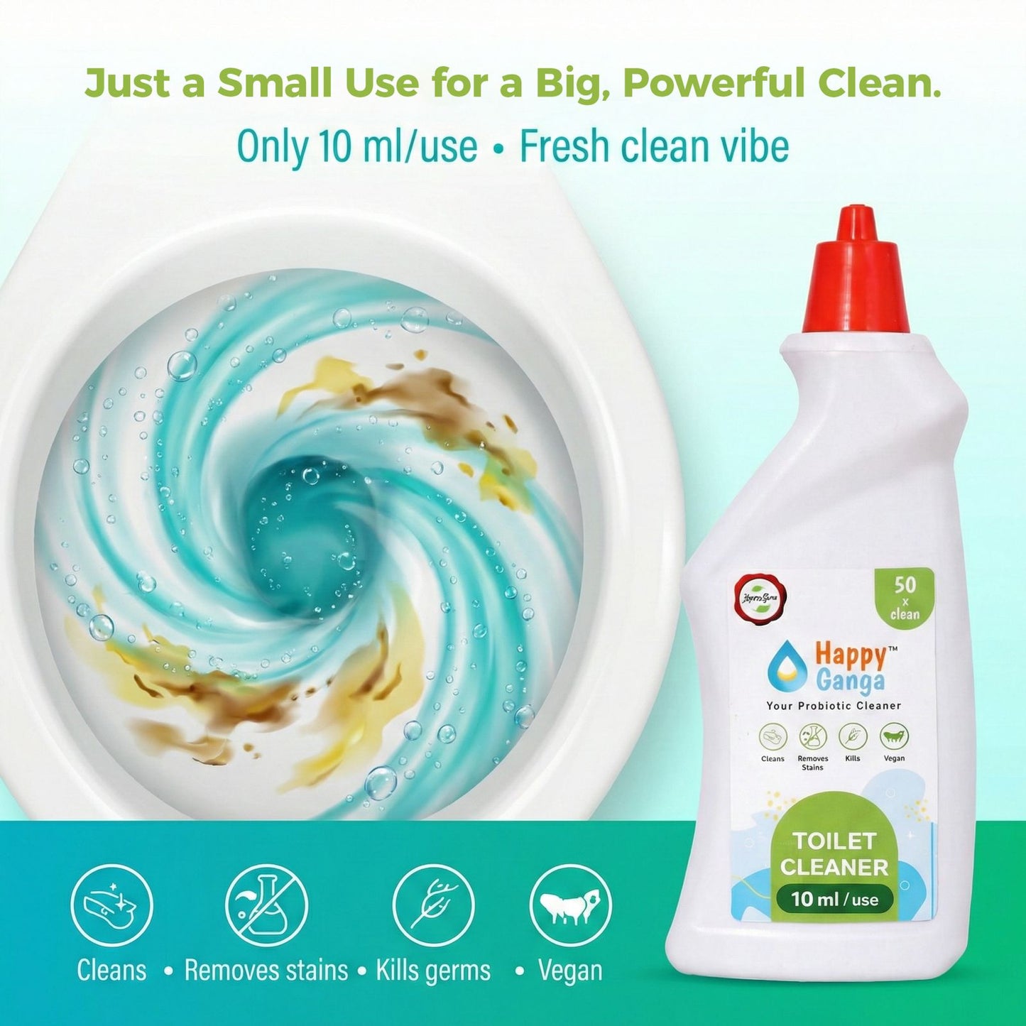 Happy Ganga Toilet Cleaner